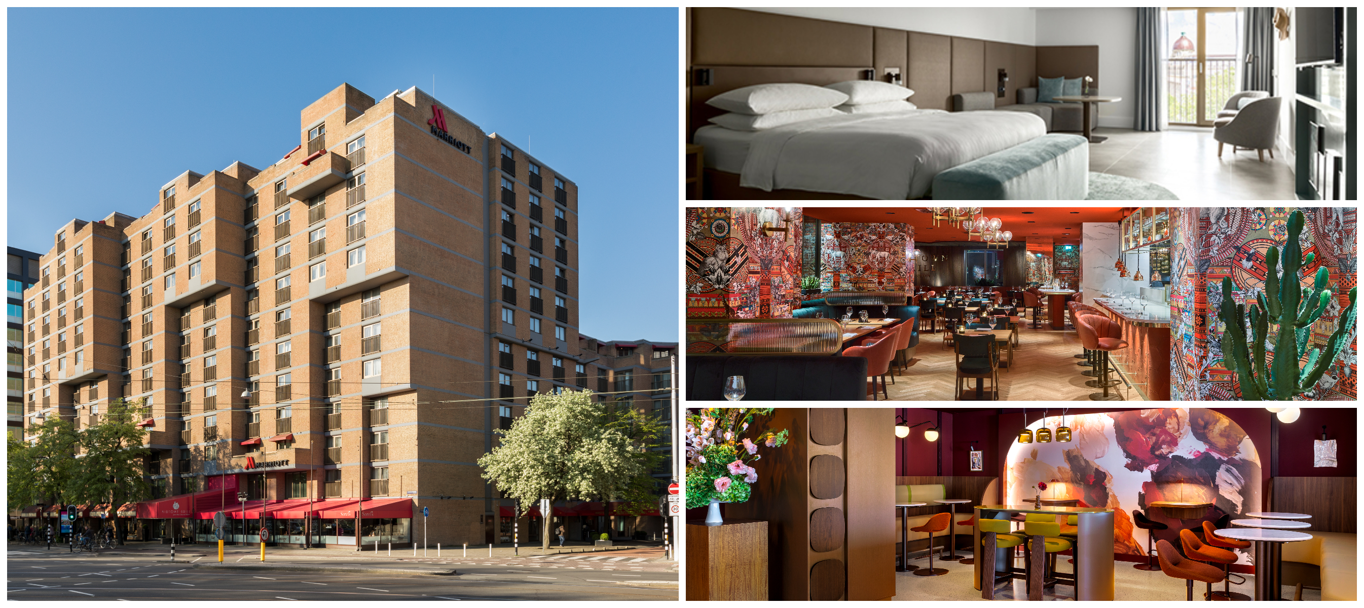 Amsterdam Marriott Hotel viert 50-jarig bestaan als eerste Marriott-hotel in Europa