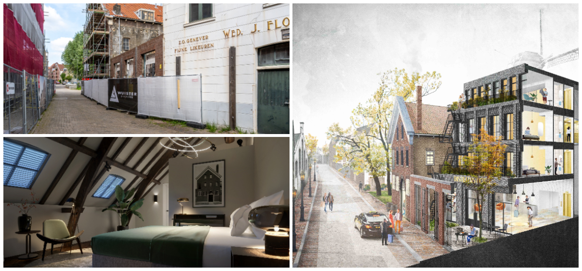 Distillers Hotel brengt leven terug naar Schiedamse branderij