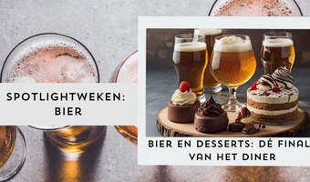 Bier en desserts: Dé finale van het diner