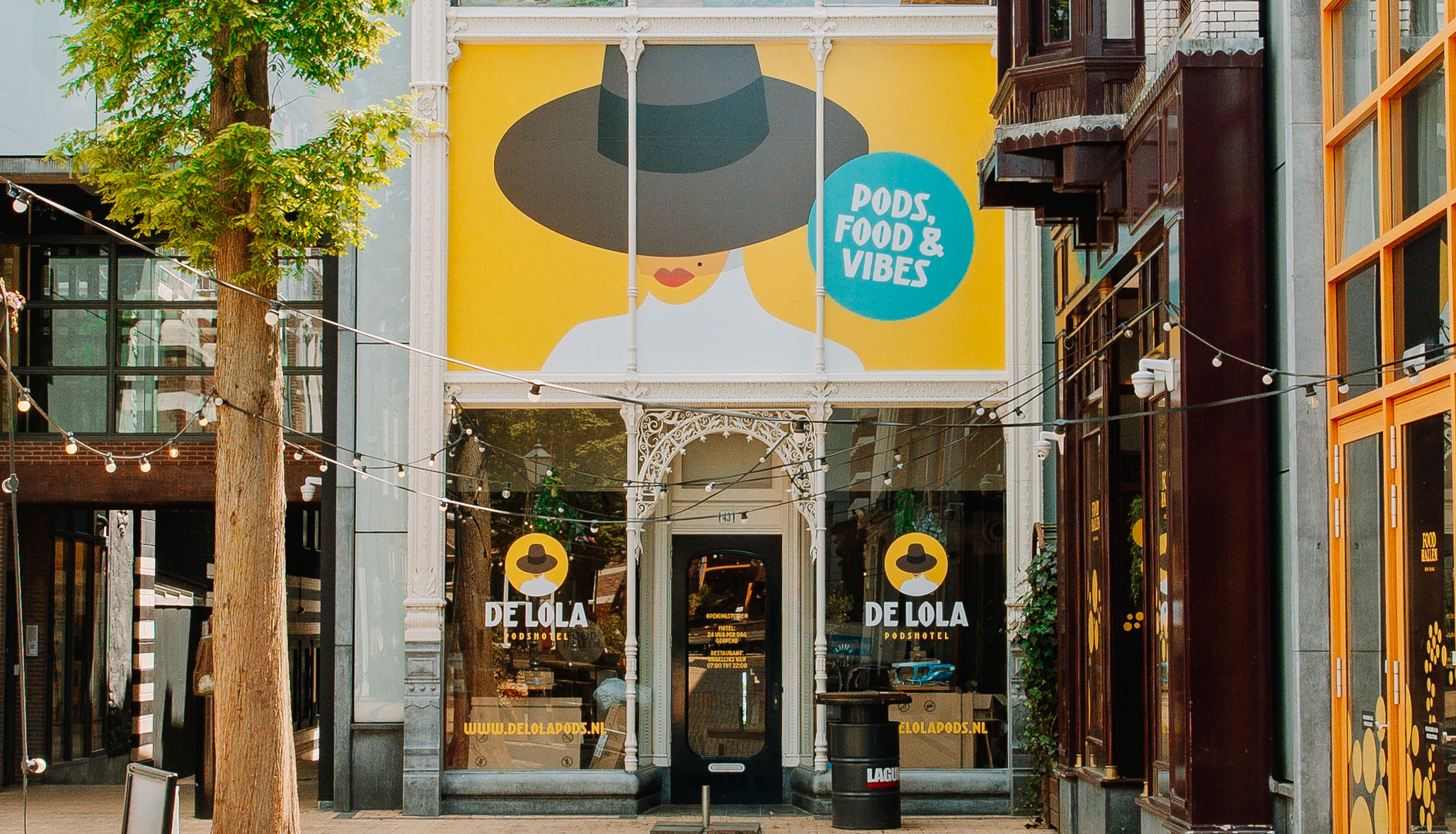 De Lola Pods Hotel opent podhotel in Den Haag