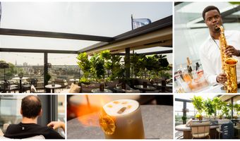 Blou Rooftopbar Bar in Hotel Haarhuis lanceert verrassend nieuw concept