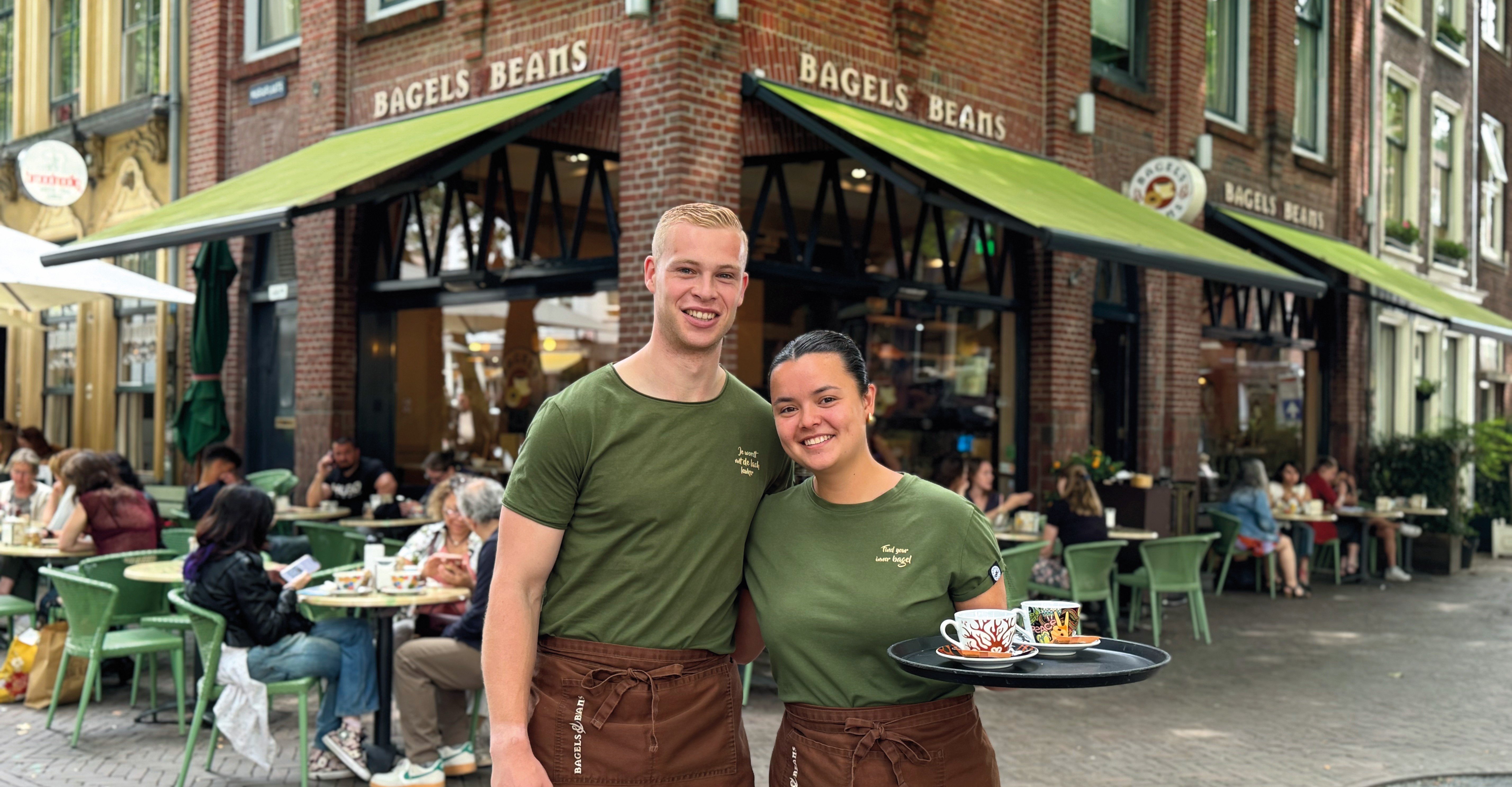 Bagels & Beans op Mariaplaats in Utrecht krijgt nieuw en jong ondernemersduo