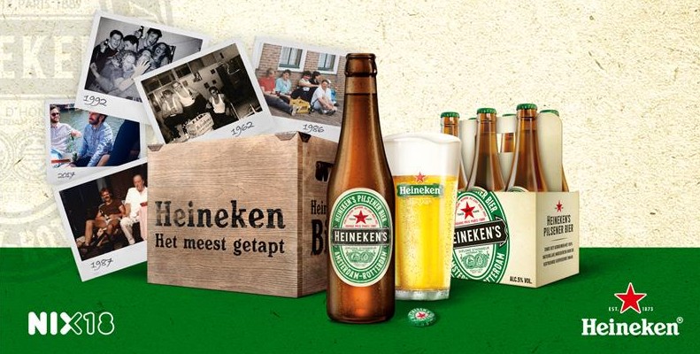 Heineken presenteert een fles vol herinneringen