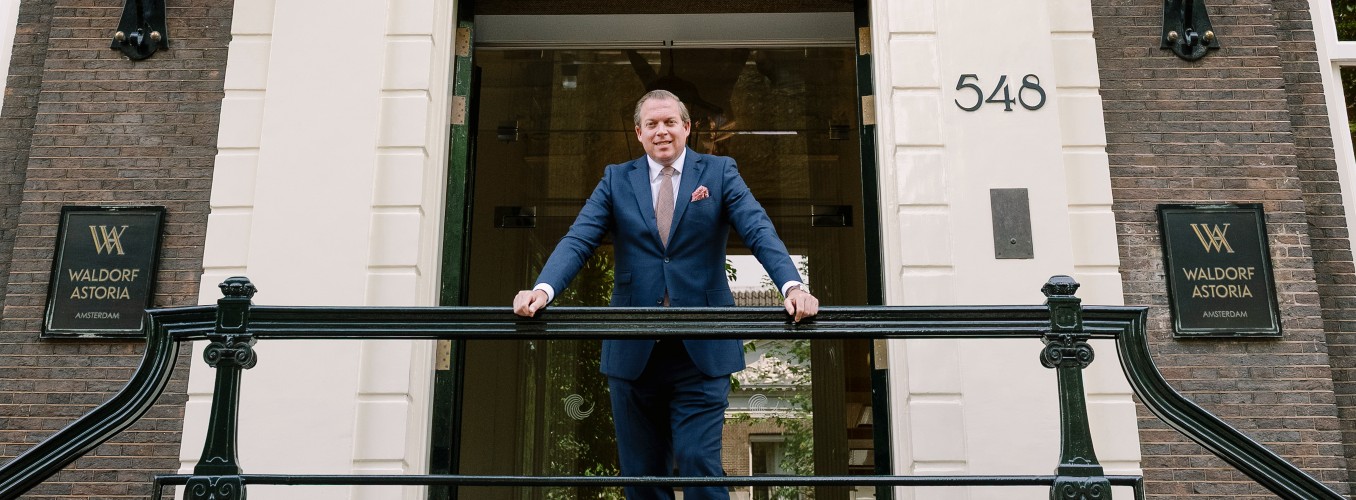 Hilton benoemt Jeroen Werdmölder tot general manager van Waldorf Astoria Amsterdam