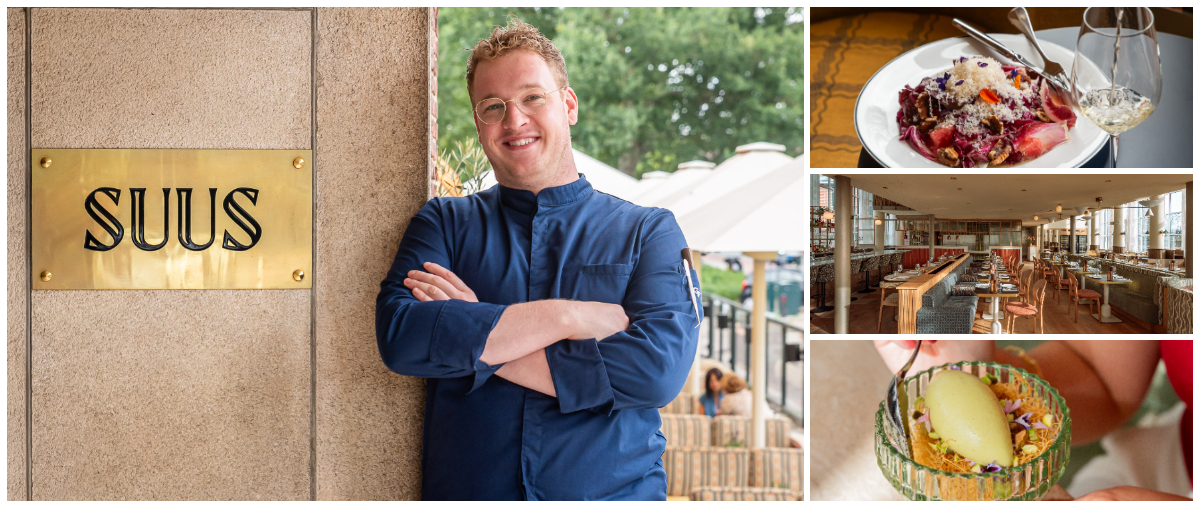 Restaurant Suus in hotel De Plesman vernieuwt: nieuwe chef, nieuw menu