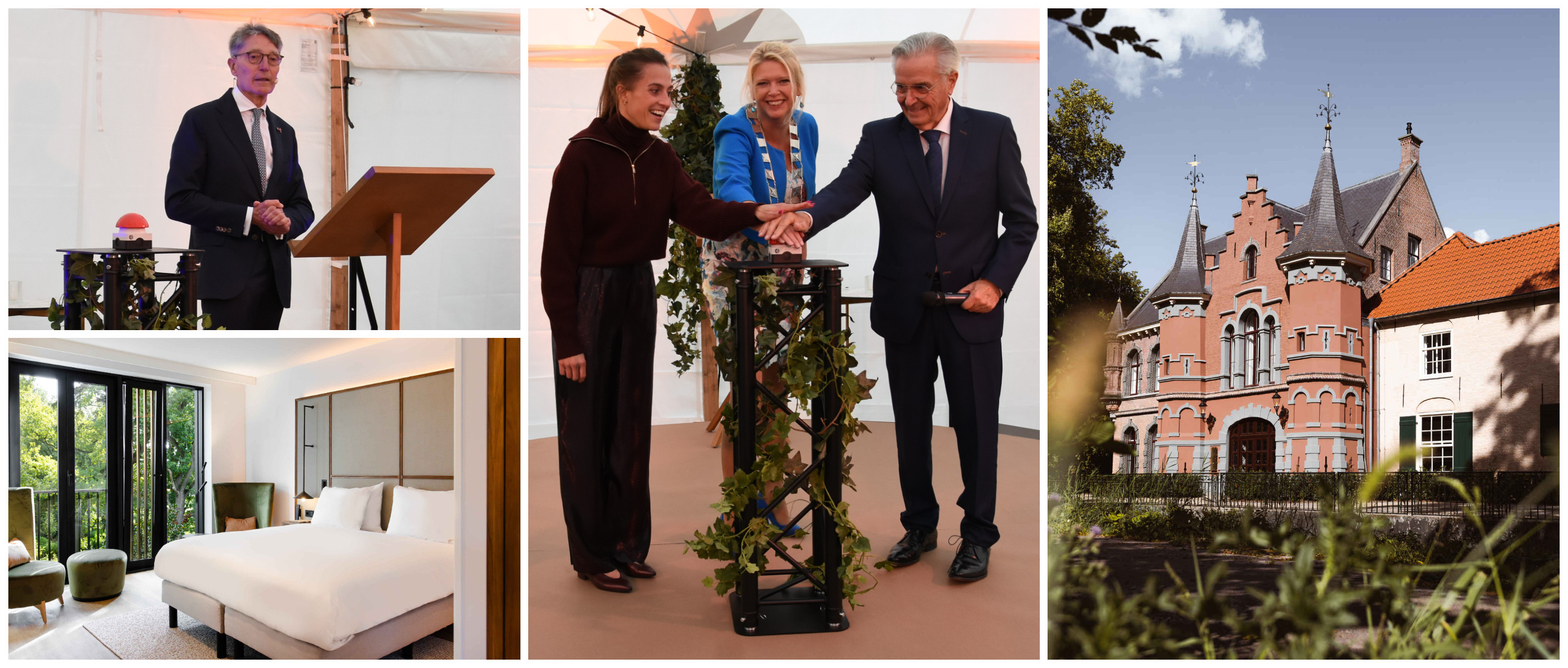 Kasteel Steenenburg geopend als restaurant, hotel en vergaderlocatie
