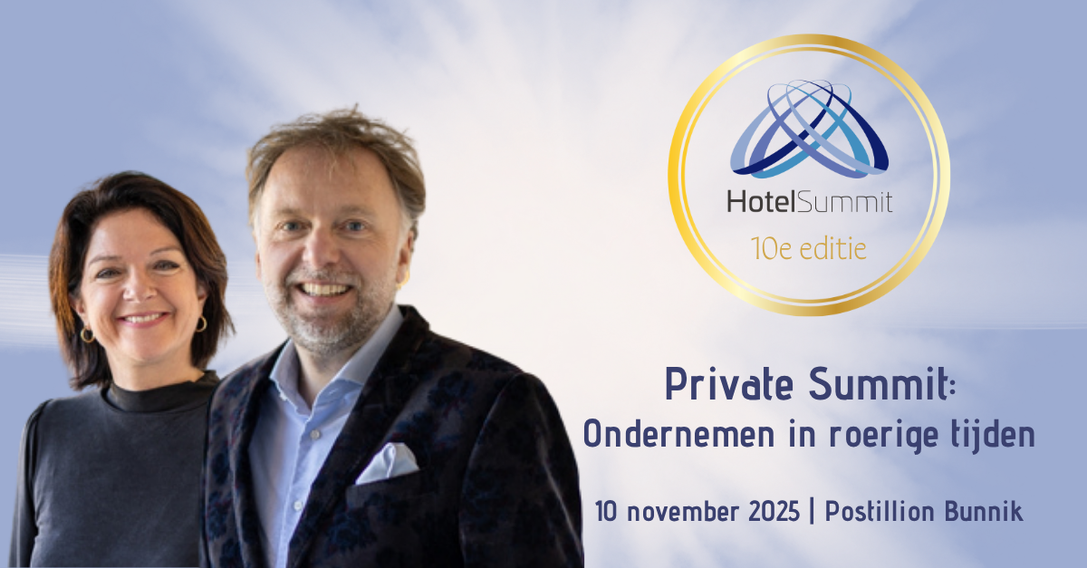 HotelSummit 2025: Boudewijn en Githa van Vilsteren bespreken 'ondernemen in roerige tijden'