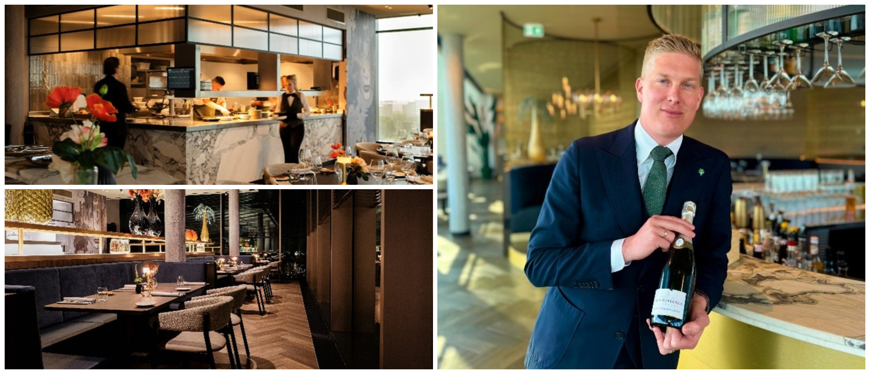 Steven van Roemburg nieuwe sommelier van Restaurant 16th in Valk Exclusief Hotel Schiedam
