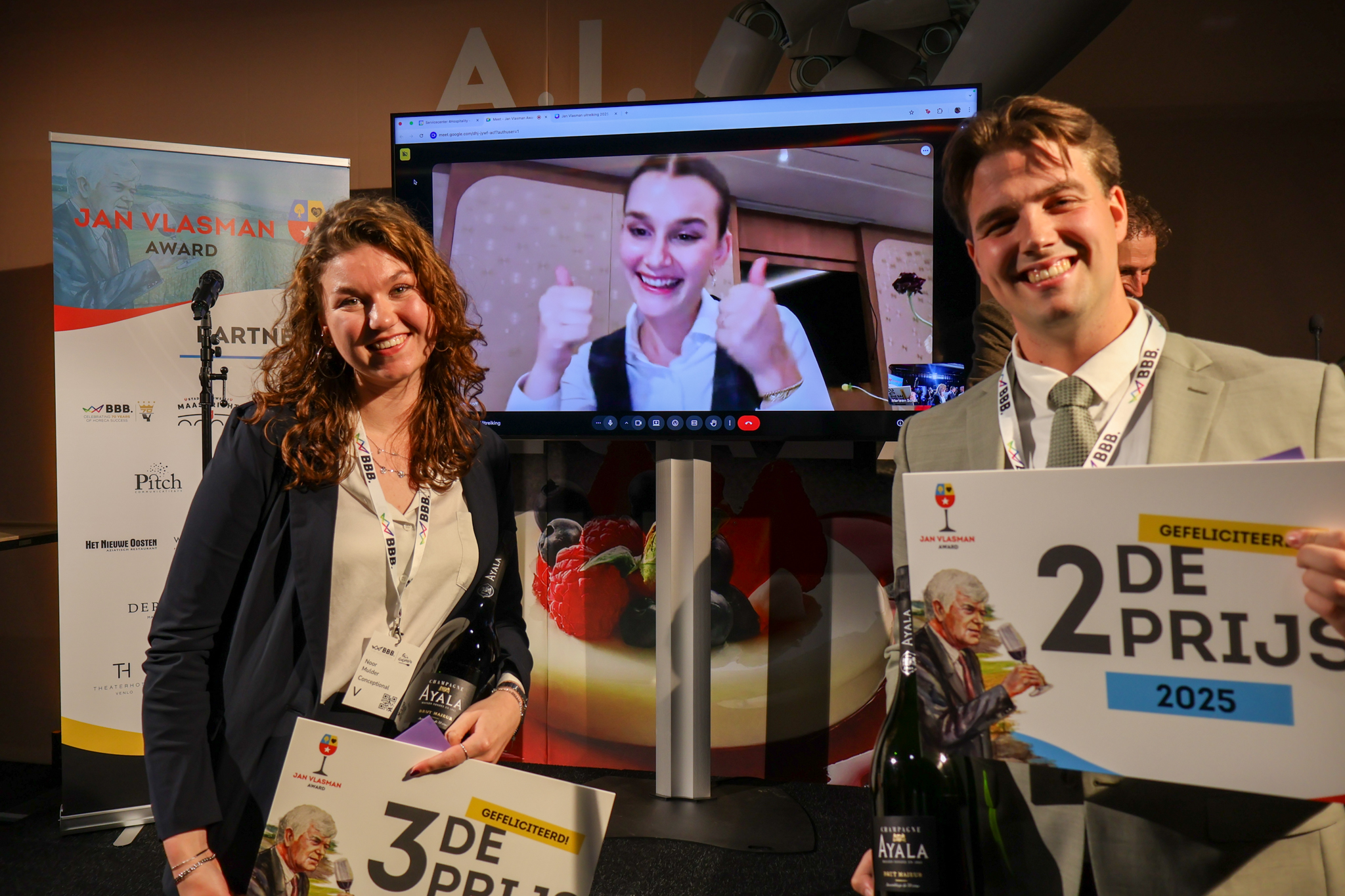 Annebel Meerhoff is tweede winnaar van Jan Vlasman Award