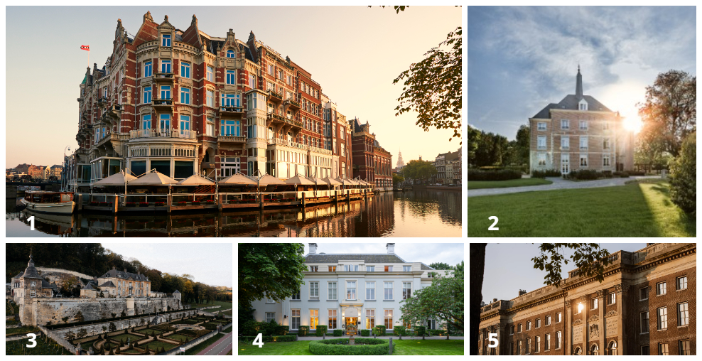 Michelin deelt sleutels uit aan 17 hotels in Nederland: De L'Europe ontvangt er drie