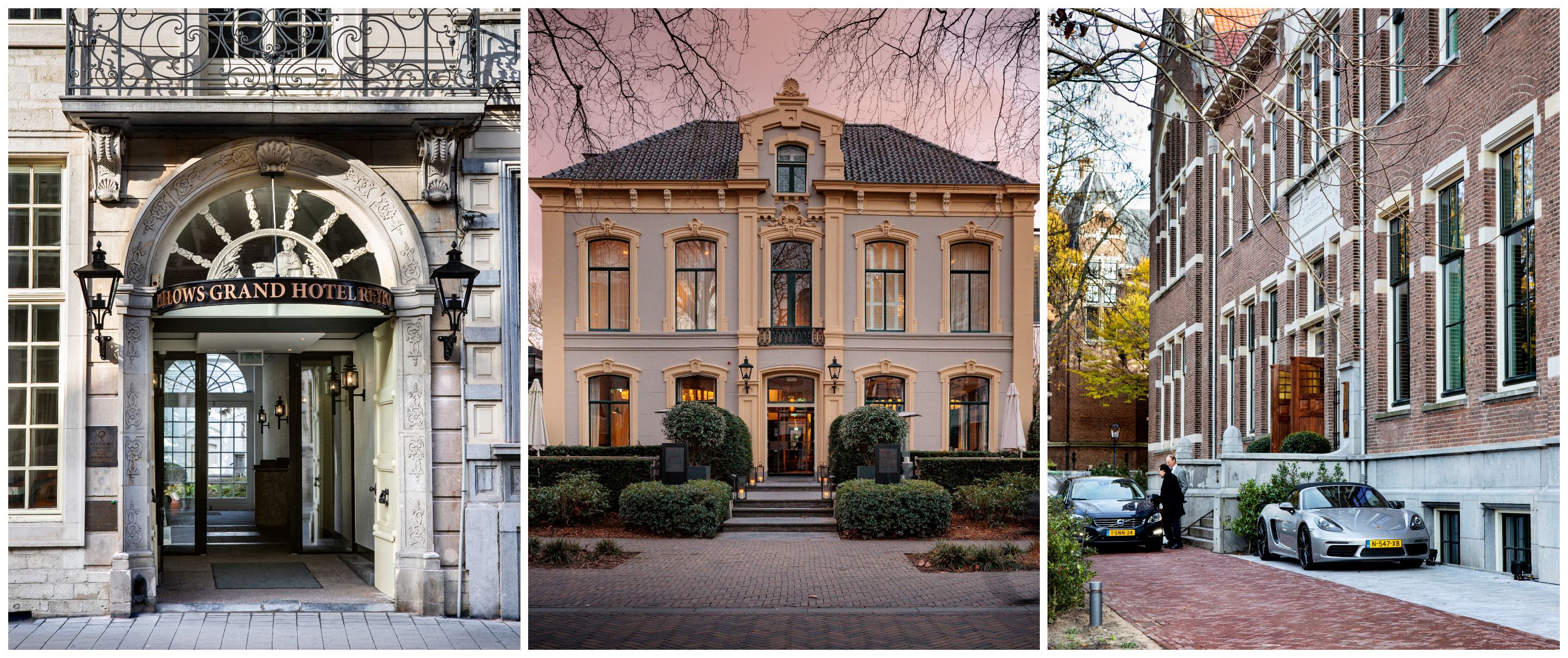 Drie Pillows Hotels bekroond met Michelinsleutel