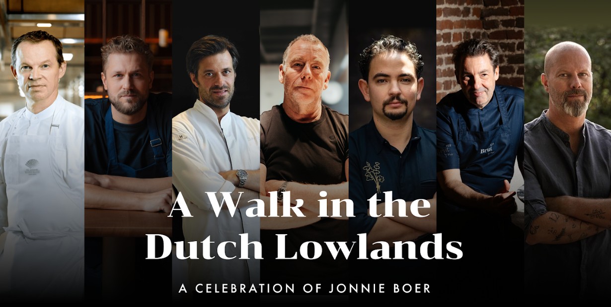 Gerenommeerde chefs starten wereldwijde culinaire tour ter ere van Jonnie Boer