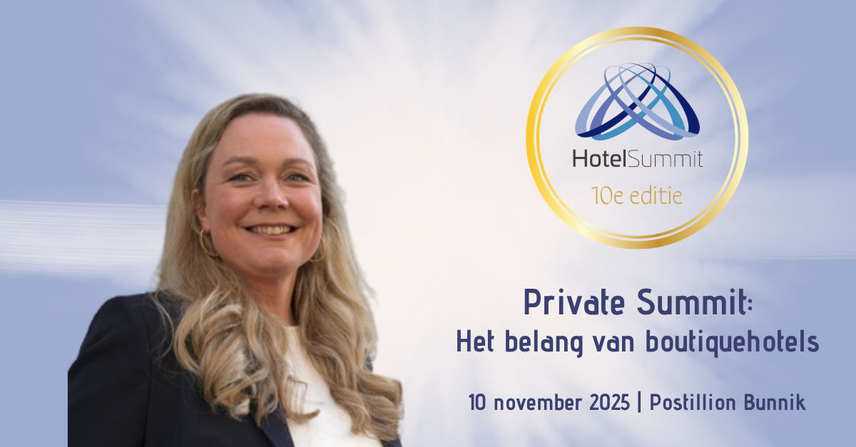 HotelSummit: Nicoline Montanus geeft Private Summit over het belang van boutiquehotels