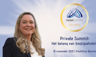 HotelSummit: Nicoline Montanus geeft Private Summit over het belang van boutiquehotels