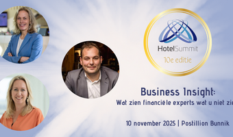 Panelgesprek tijdens HotelSummit: Wat zien financiële experts wat u niet ziet?