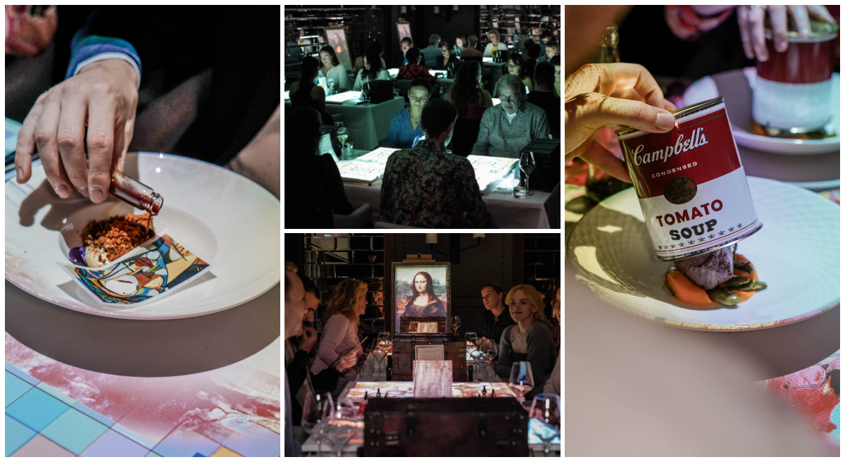 Artistieke dinnershow 'SevenPaintings' gestart in Hilton Rotterdam