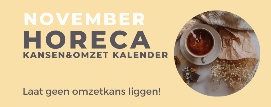Deze dagen bieden jou in november extra omzetmomenten!