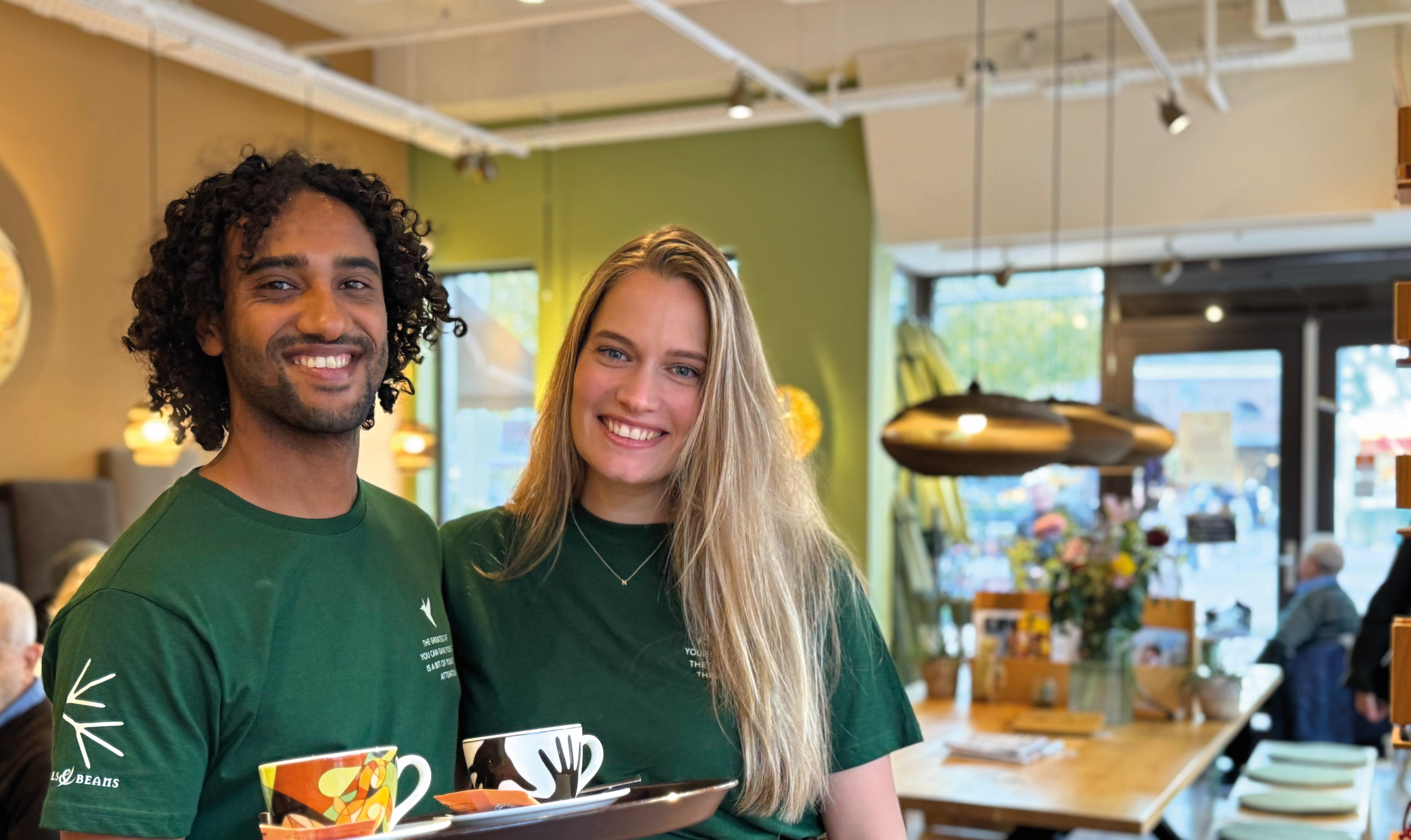 Na hun eerste vestiging nemen Melissa & Malik nu Bagels & Beans Gouda over