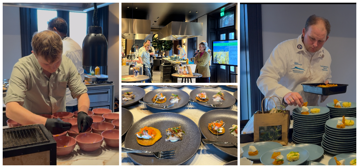 Chefs koken met Waddenproducten tijdens ‘Waddengastronomie versterkt werelderfgoedbeleving’