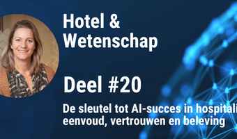 De sleutel tot AI-succes in hospitality: eenvoud, vertrouwen en beleving