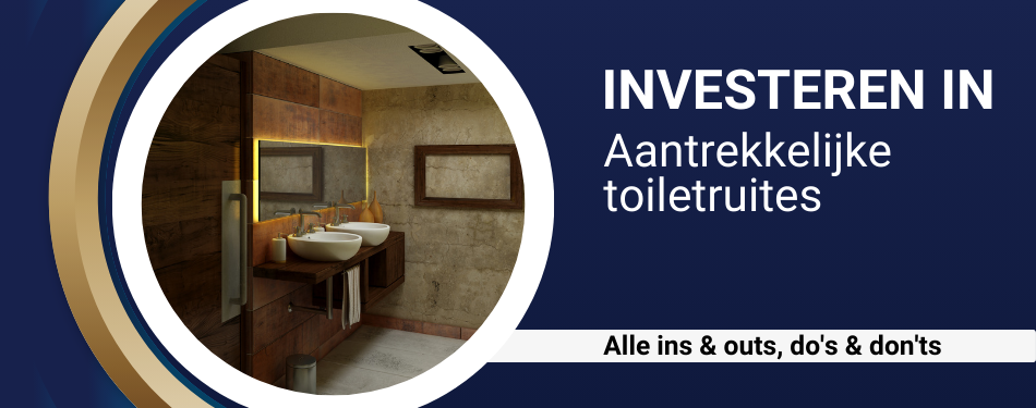 Investeren in... aantrekkelijke toiletruimtes in jouw restaurant