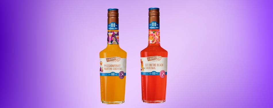 Nieuwe invulling van alcoholvrij genieten: De Kuyper Ready to Serve Cocktails 0.0%