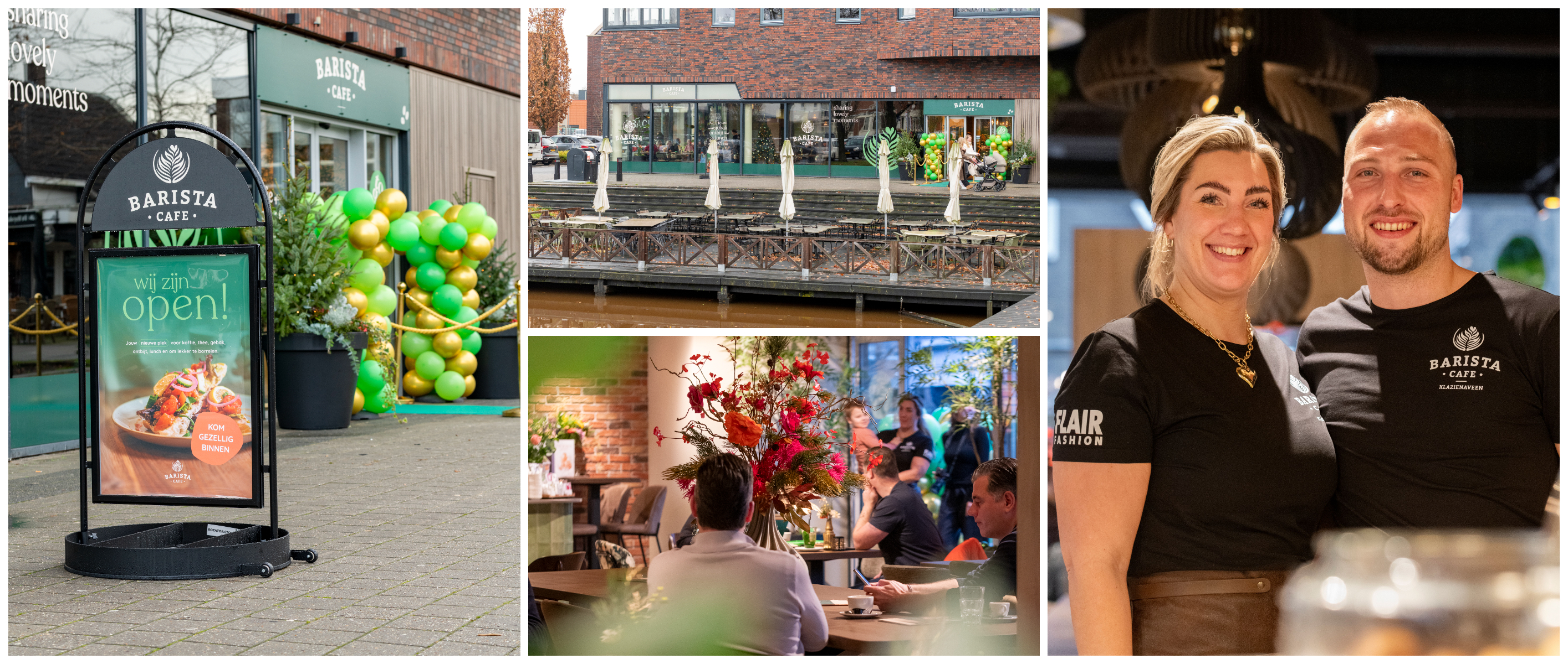 Barista Cafe opent nieuwe vestiging in Klazienaveen