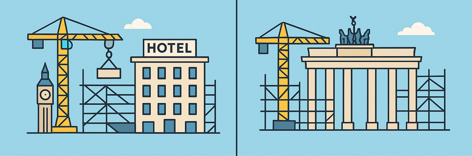 Tegen de trend in: groei op de Europese hotelmarkt