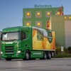 Heineken rijdt rond met nieuwe elektrische tankbiertrucks