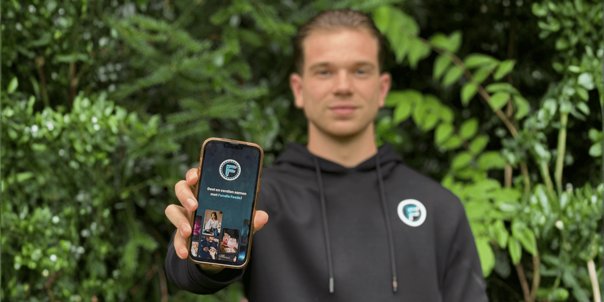 Robin Fagnieres (21) bedacht Fundie Feeds: “De beste marketing zit al aan je tafel”