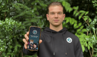 Robin Fagnieres (21) bedacht Fundie Feeds: “De beste marketing zit al aan je tafel”