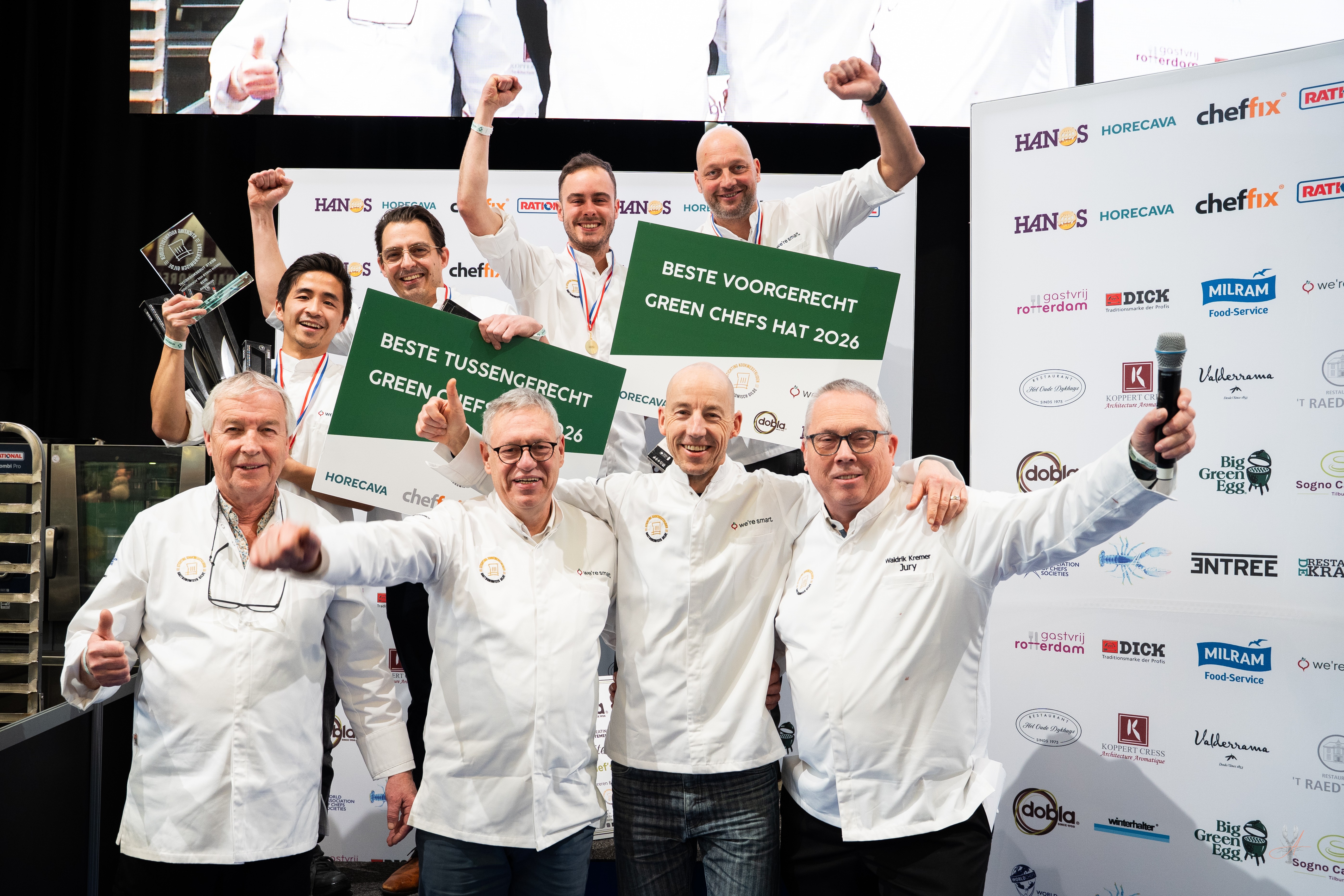 Dit zijn de winnaars van de voorronde Green Chefs Hat: plant-based gastronomie op hoog niveau