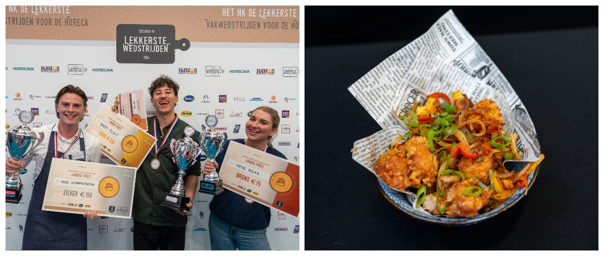 Dapp Frietwinkel wint NK Loaded Fries met ‘Dapp Spice Bag’