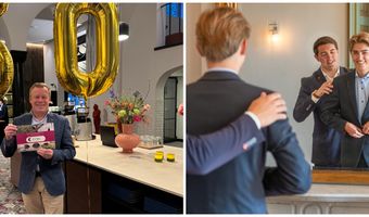 Alumnus Rik Hüsken schenkt First Generation-beurs aan HMSM