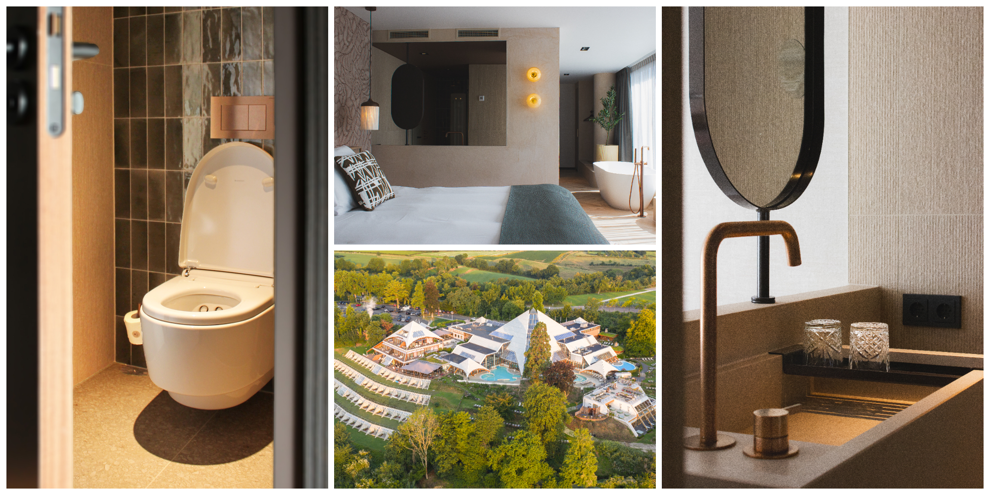 Hotelgasten ervaren extra wellnesscomfort bij Thermae 2000 dankzij AquaClean douchewc’s