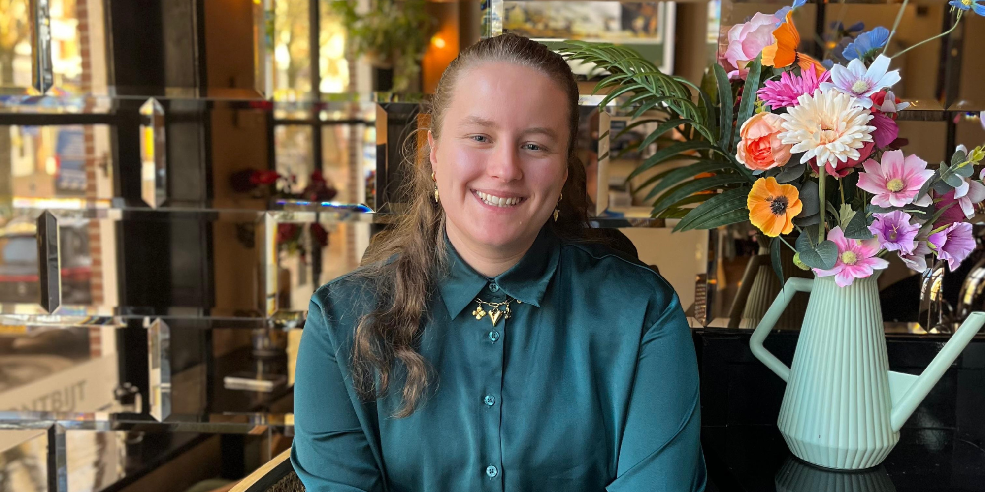 Emma van Kassel wilde rechten studeren maar koos voor de hotellerie