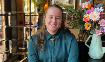 Emma van Kassel wilde rechten studeren maar koos voor de hotellerie