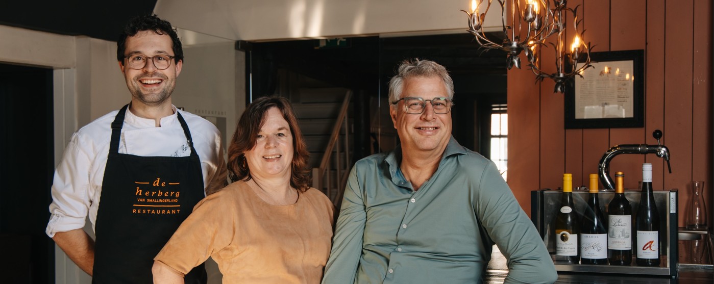 Zoon Jurmen Bult treedt toe als chef en vennoot bij Herberg van Smallingerland