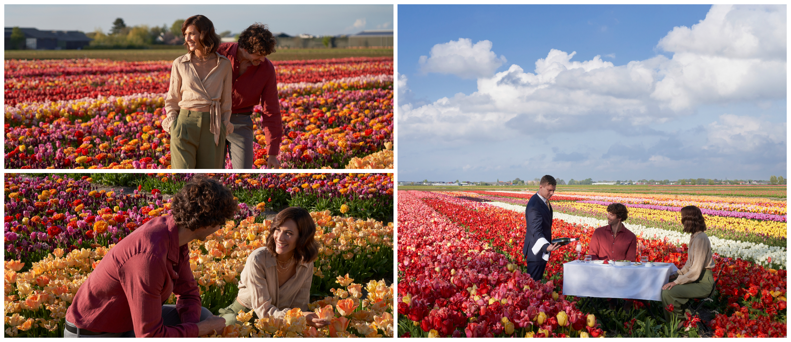 Krasnapolsky lanceert helikopterarrangement met picknick tussen tulpen