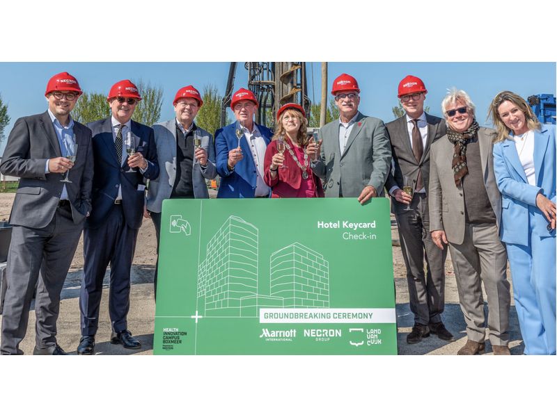 Bouw van Marriott Hotel in Boxmeer is gestart