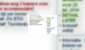 Uitspraak: Booking.com misleidt klanten