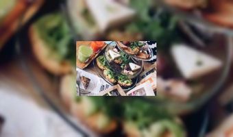 Nieuwe, gezonde soort high tea