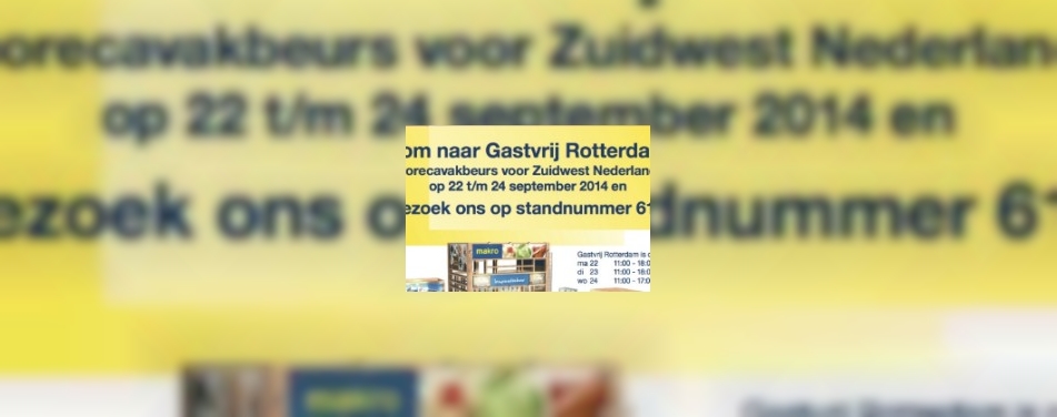 Makro op Gastvrij Rotterdam