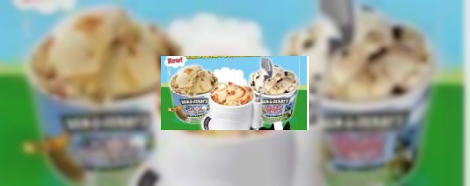 Gratis porseleinen cups bij Ben & Jerry's