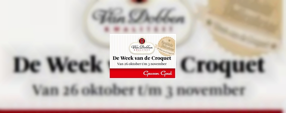 Startsein voor 'Week van de Croquet'