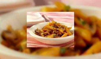 Gebakken schorseneren met champignons