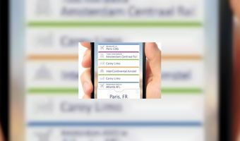 Reisschema's beheren met app