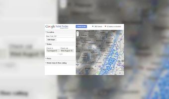 Nieuwe dienst Google: Hotelfinder