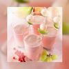 Smoothie lychee en rozensiroop