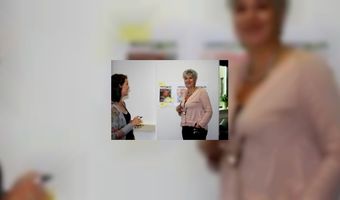 Caro van Eekelen op bezoek